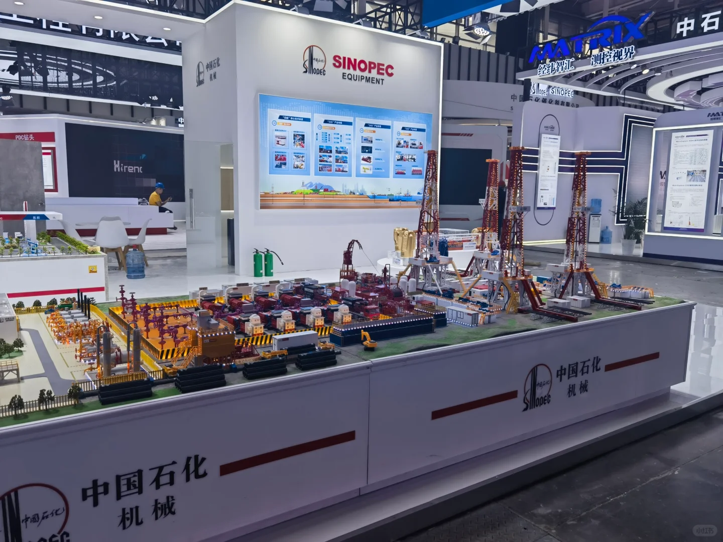 中国石化这个沙盘好精致啊