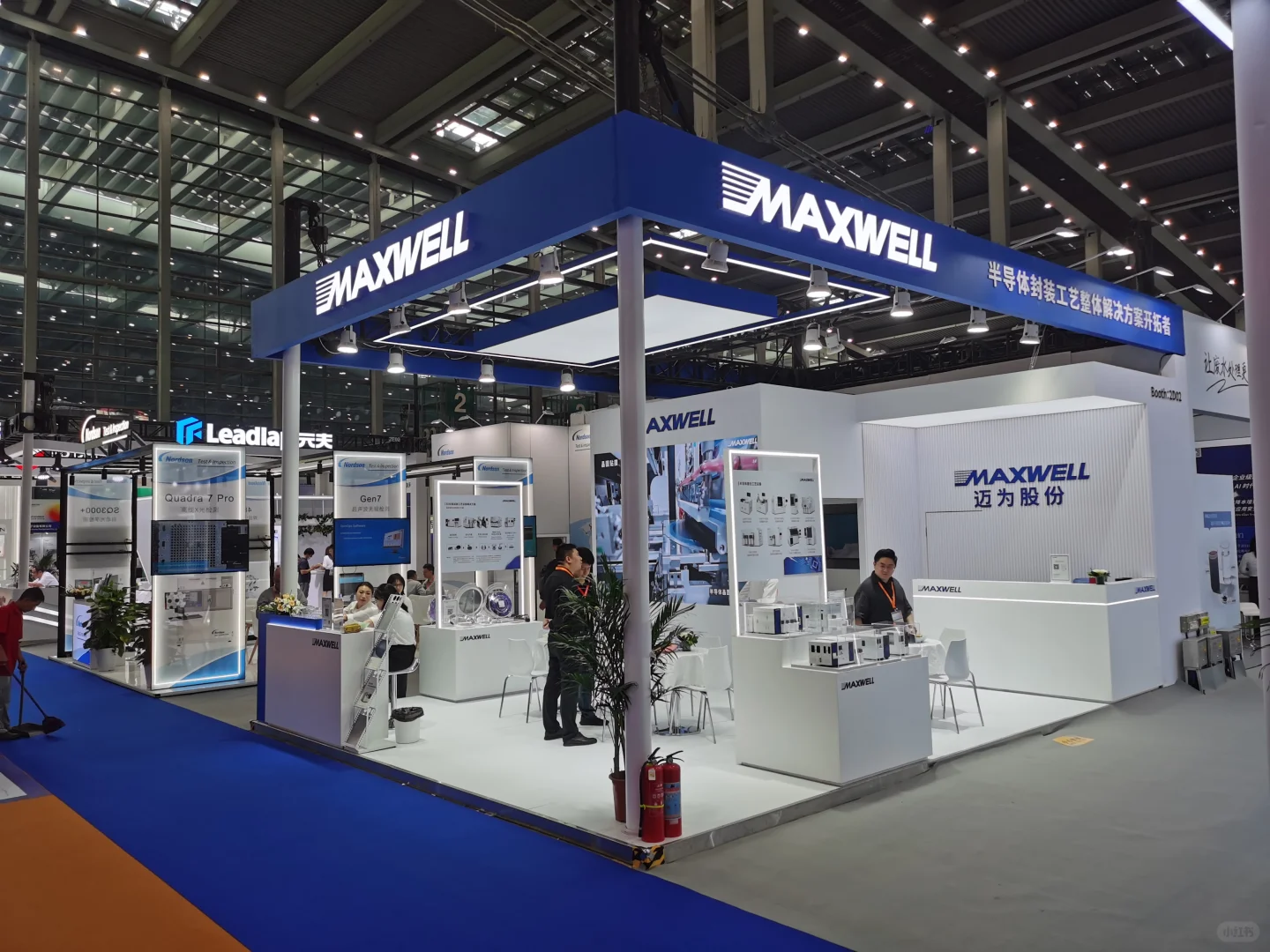 2025湾芯展，迈为、微导中型展台实景展示！