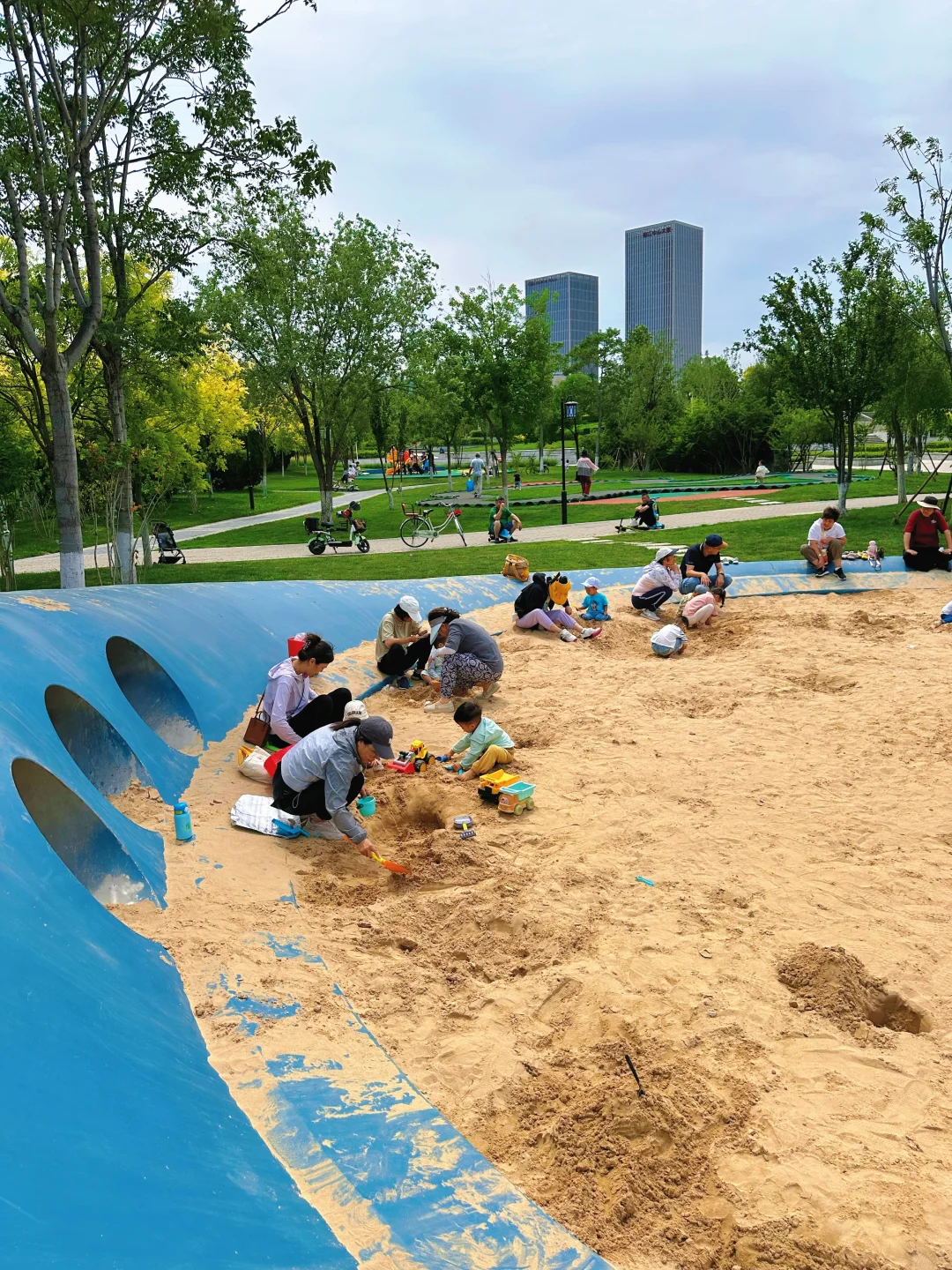 ?天津遛娃┃真香❗️不愧是富人区的大公园?