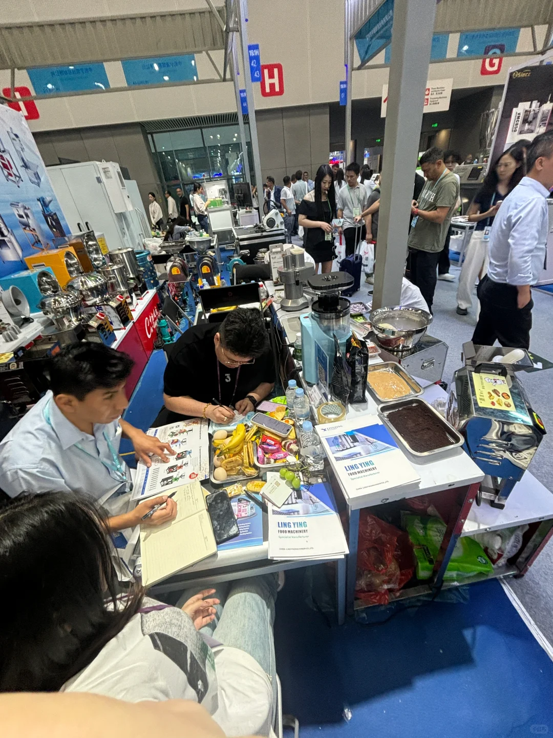 广交会一期展会翻译?食品机械