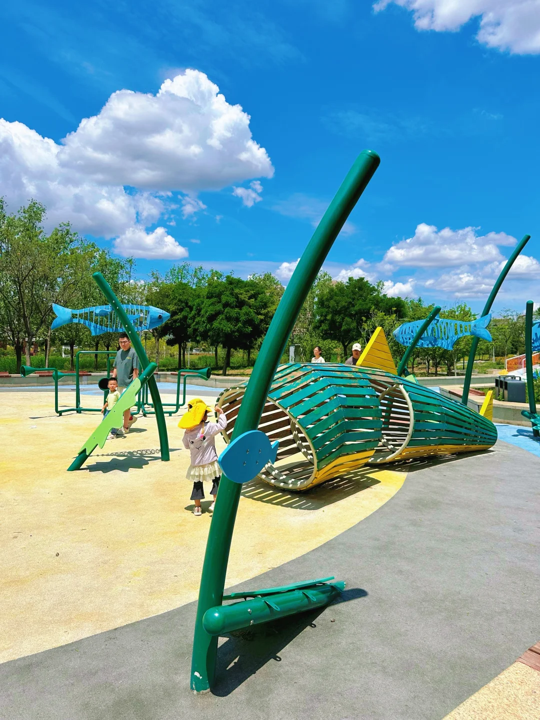 ?天津遛娃┃真香❗️不愧是富人区的大公园?