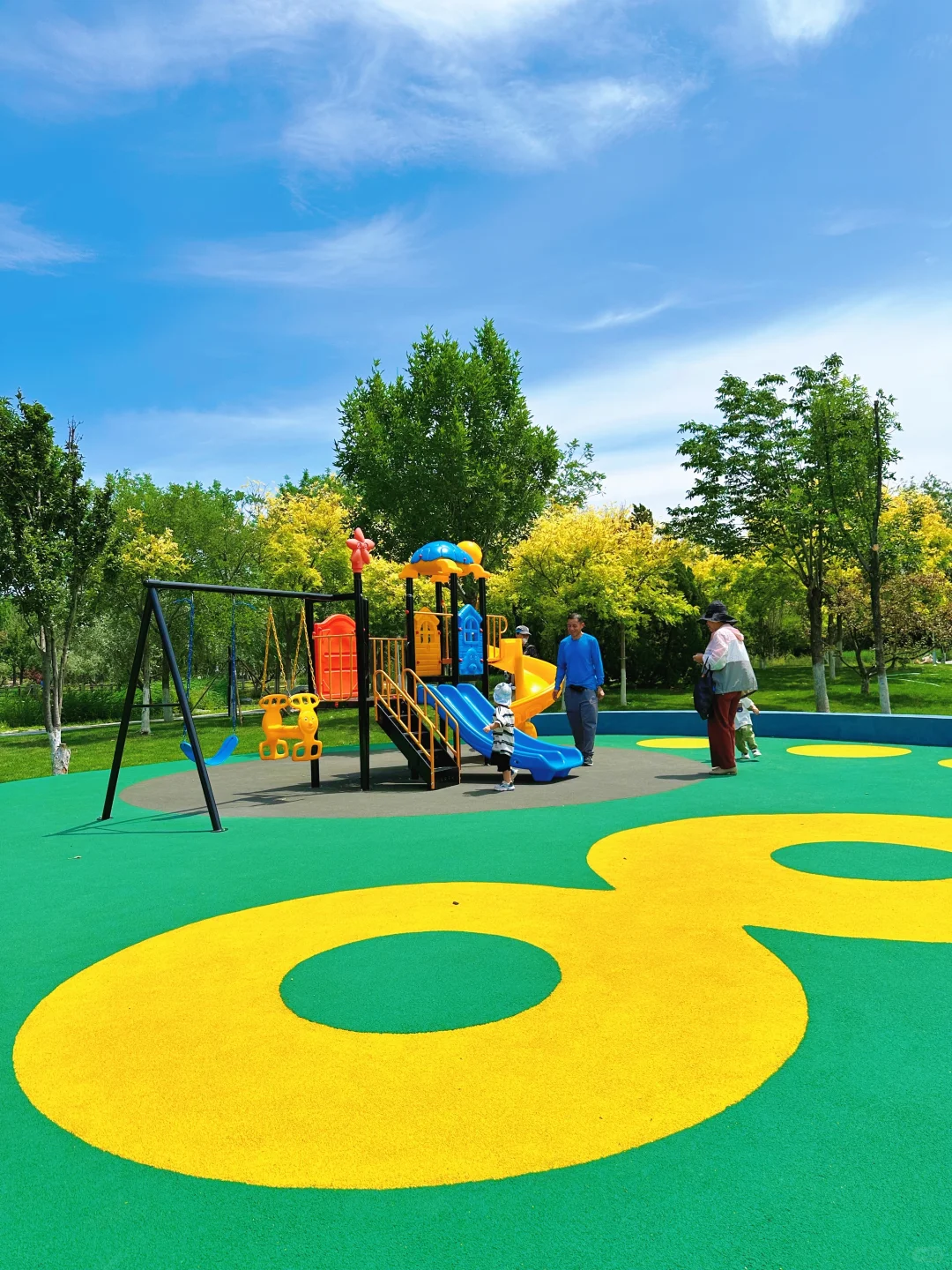 ?天津遛娃┃真香❗️不愧是富人区的大公园?