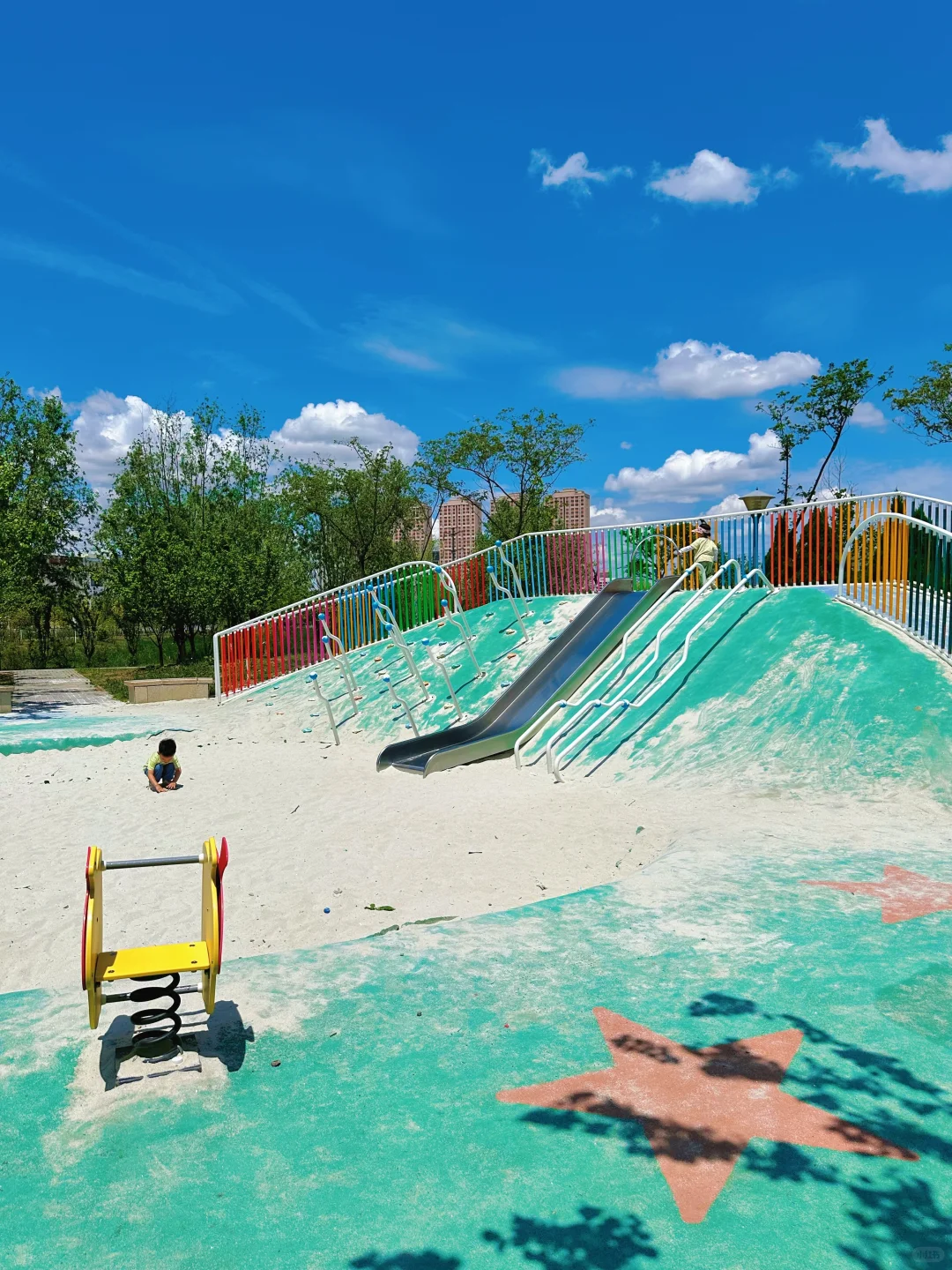 ?天津遛娃┃真香❗️不愧是富人区的大公园?