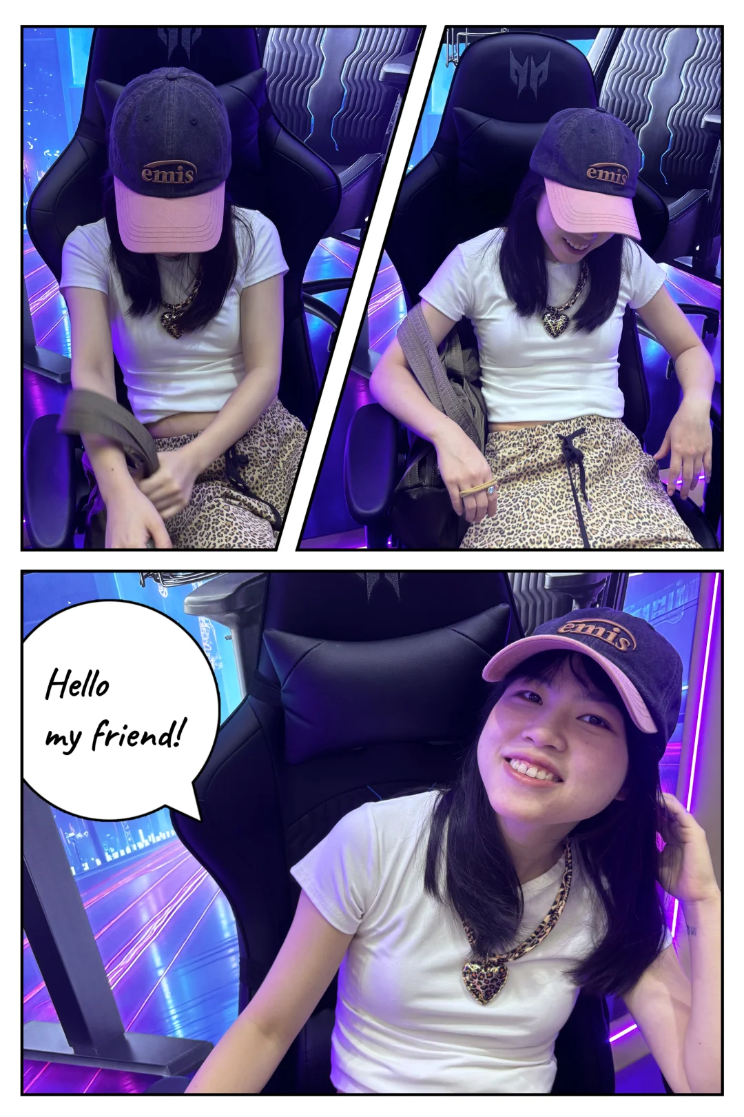 没事就假装商人到会展中心转转