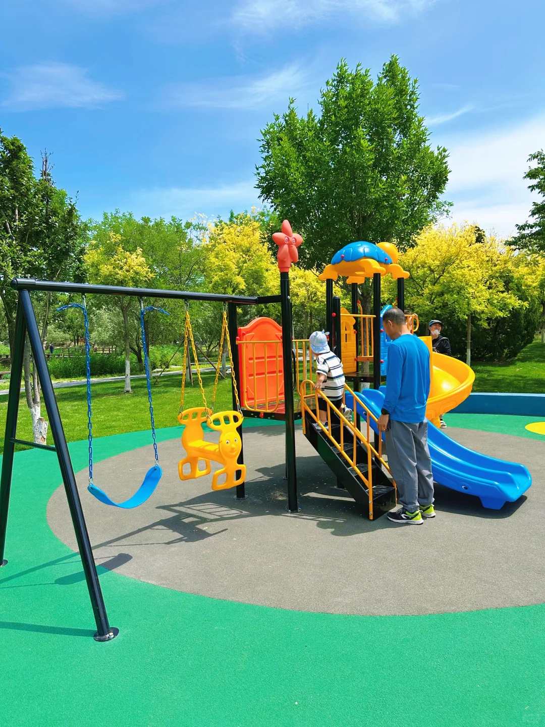 ?天津遛娃┃真香❗️不愧是富人区的大公园?