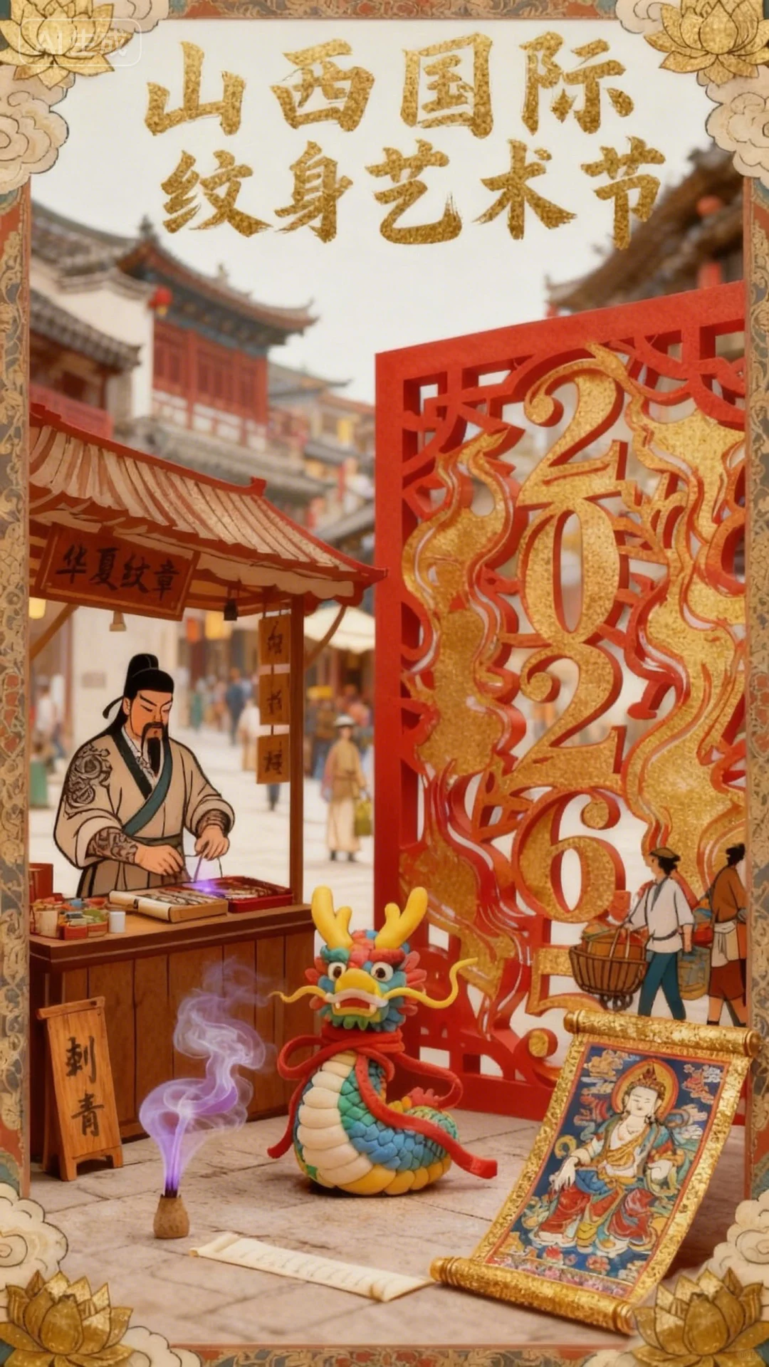 山西要举办纹身展啦