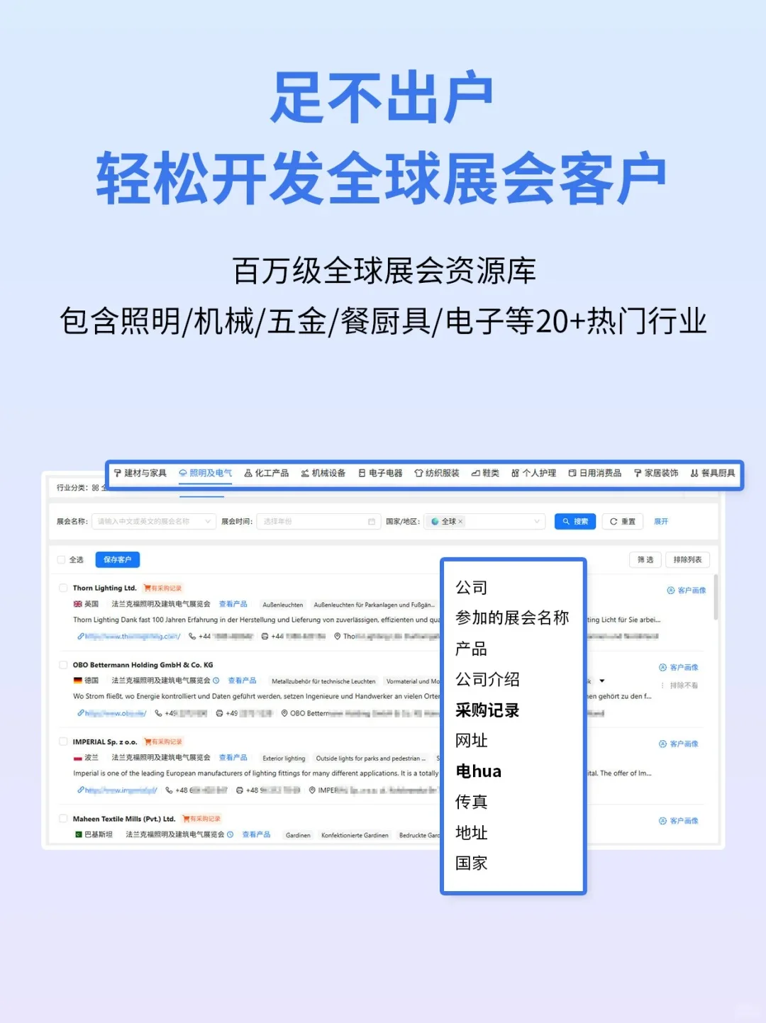 不去展会=没客户?醒醒吧姐妹们!?