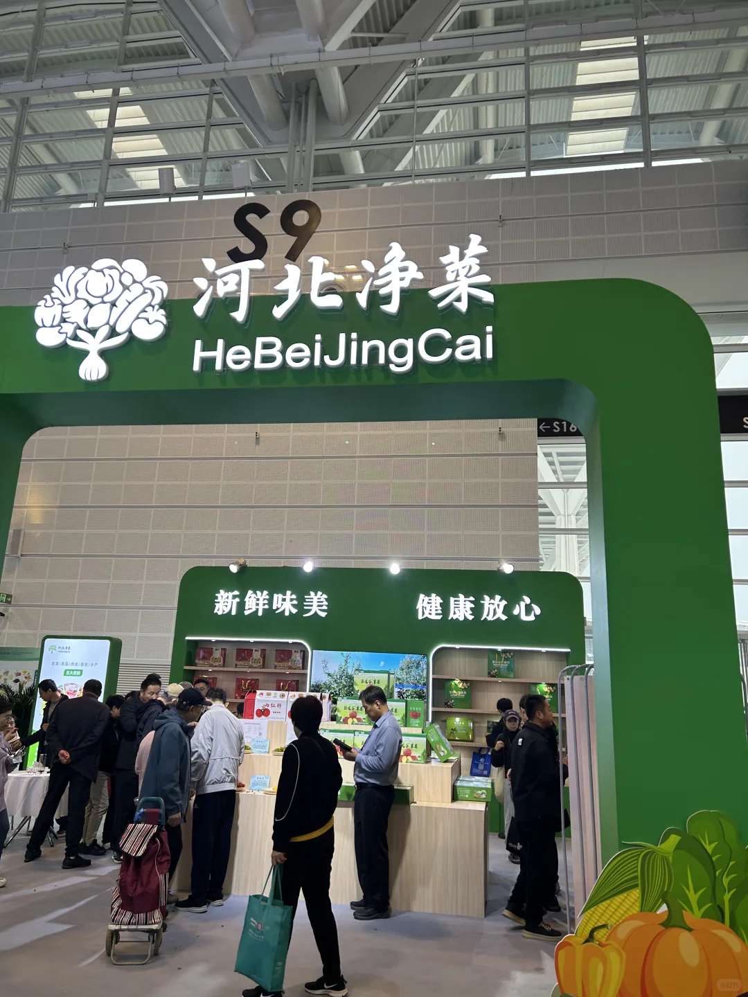 在国际农产品交易会现场—1（17–19日）