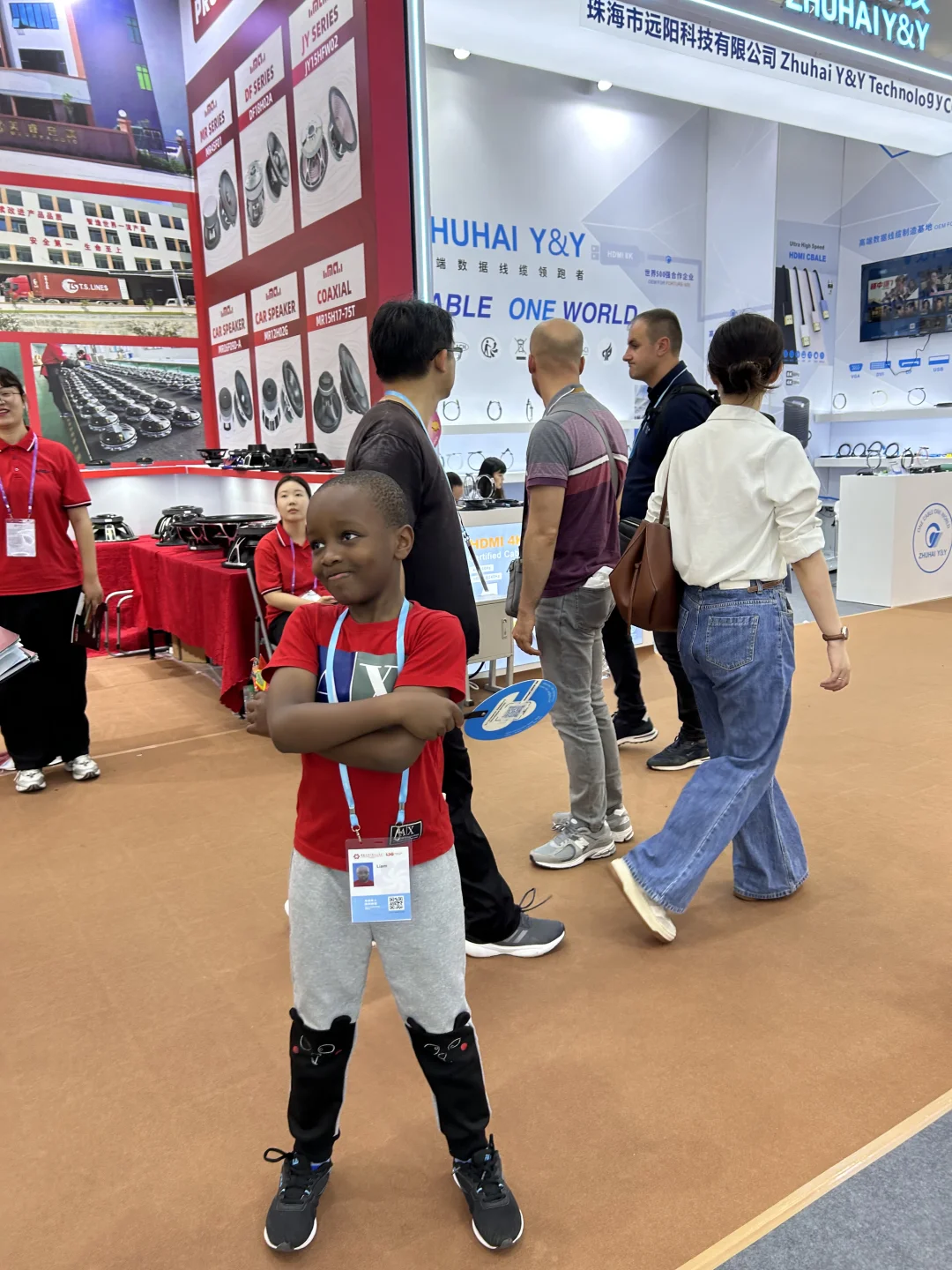 广交会被可爱住了的瞬间??????