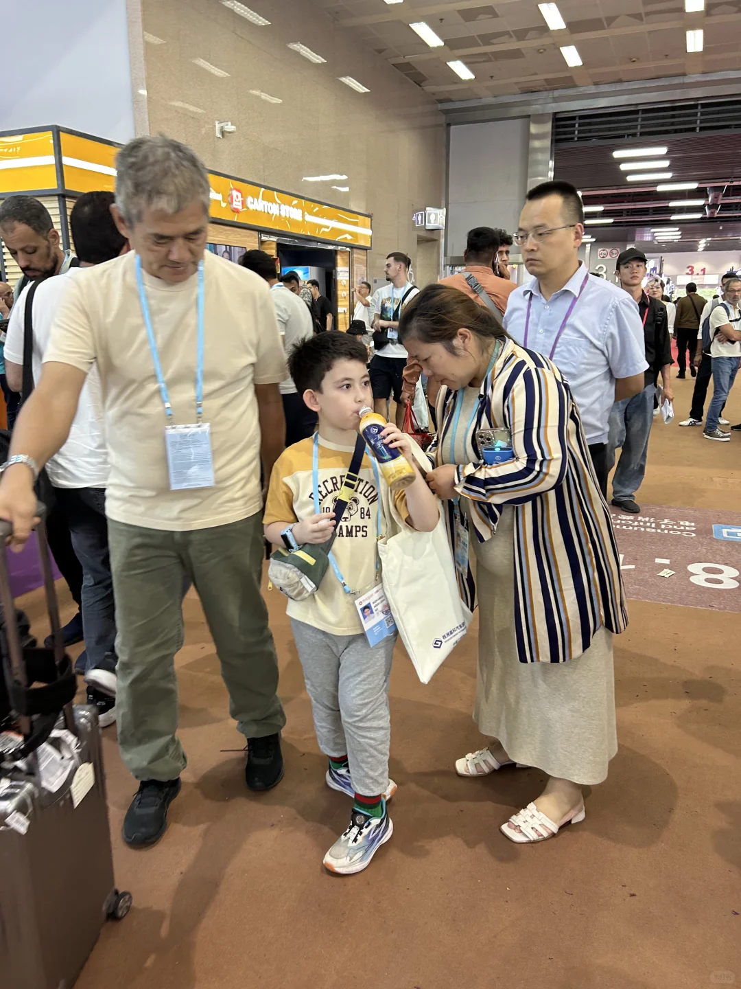 广交会被可爱住了的瞬间??????