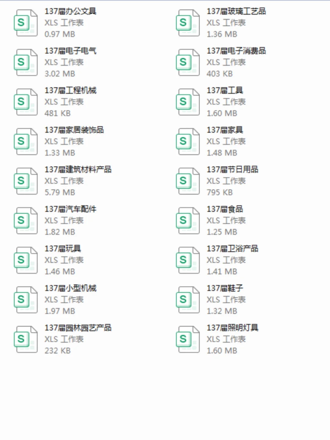 广交会137届采购商+参展商名录电子版