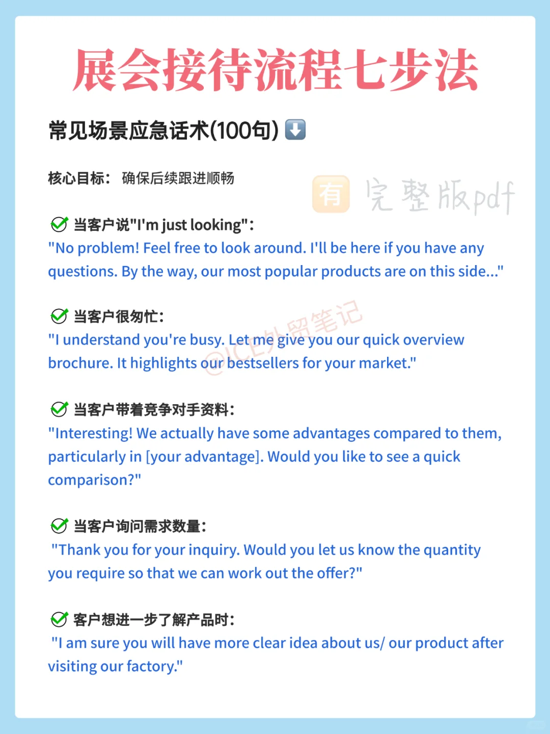 外贸接待客户的差距，从说话就开始了...