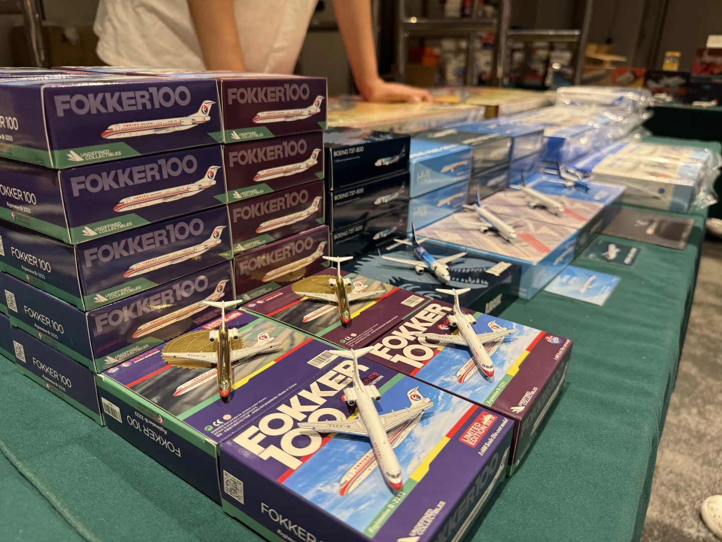 上海模型展销会周六盛况