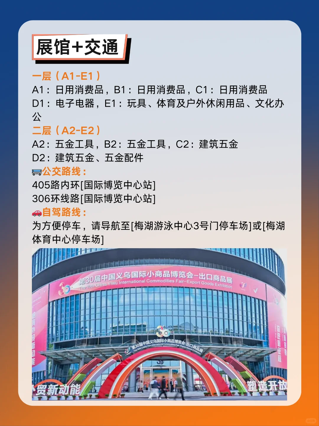 义乌国际小商品博览会时间+地址+免费门票