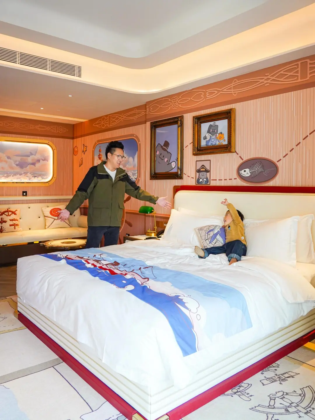 在120㎡航海套房,解锁带娃“躺赢”模式