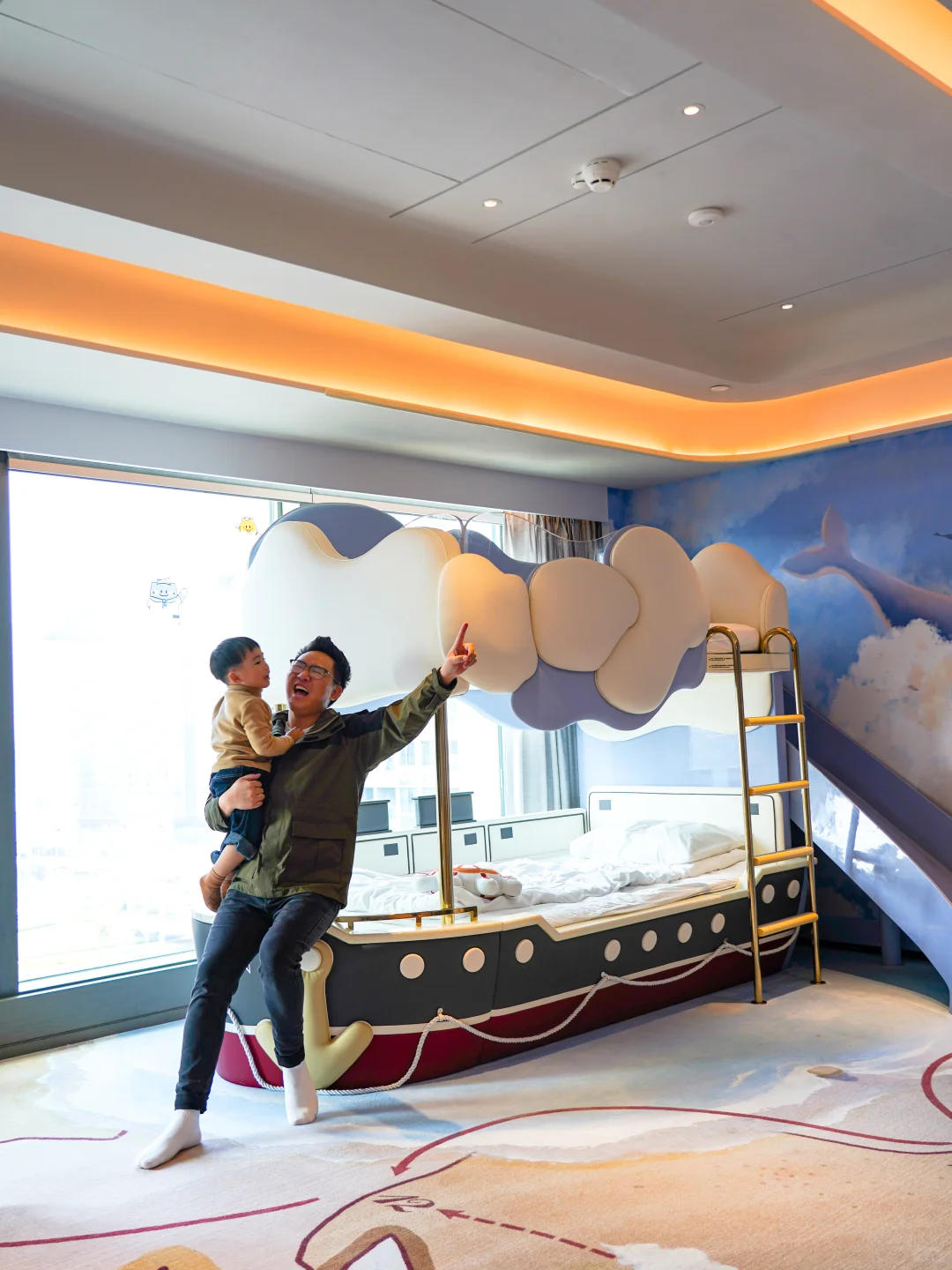 在120㎡航海套房,解锁带娃“躺赢”模式