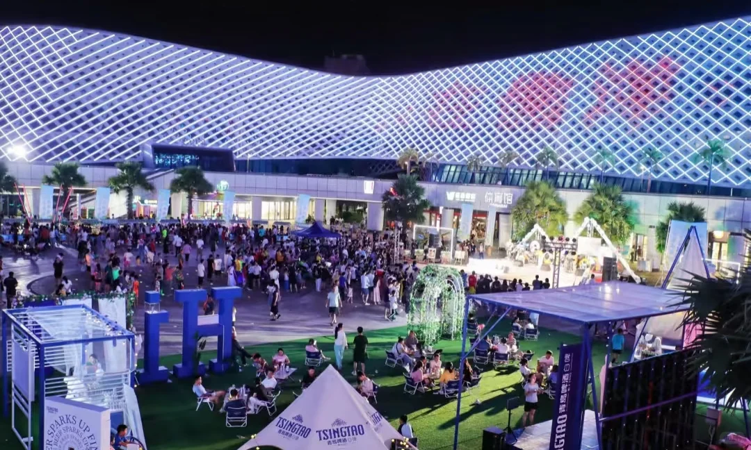 海南三亚灯光音响舞台搭建展会搭建LED大屏