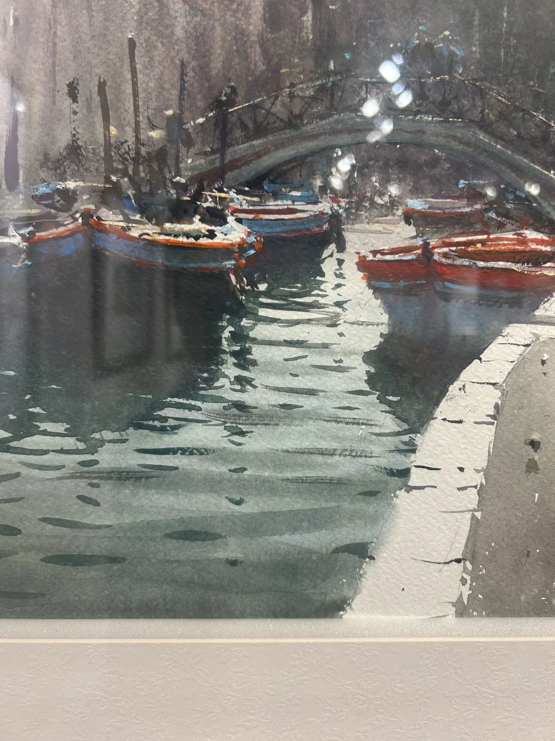 邯郸的大师水彩展