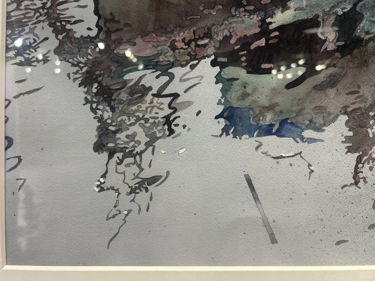 邯郸的大师水彩展