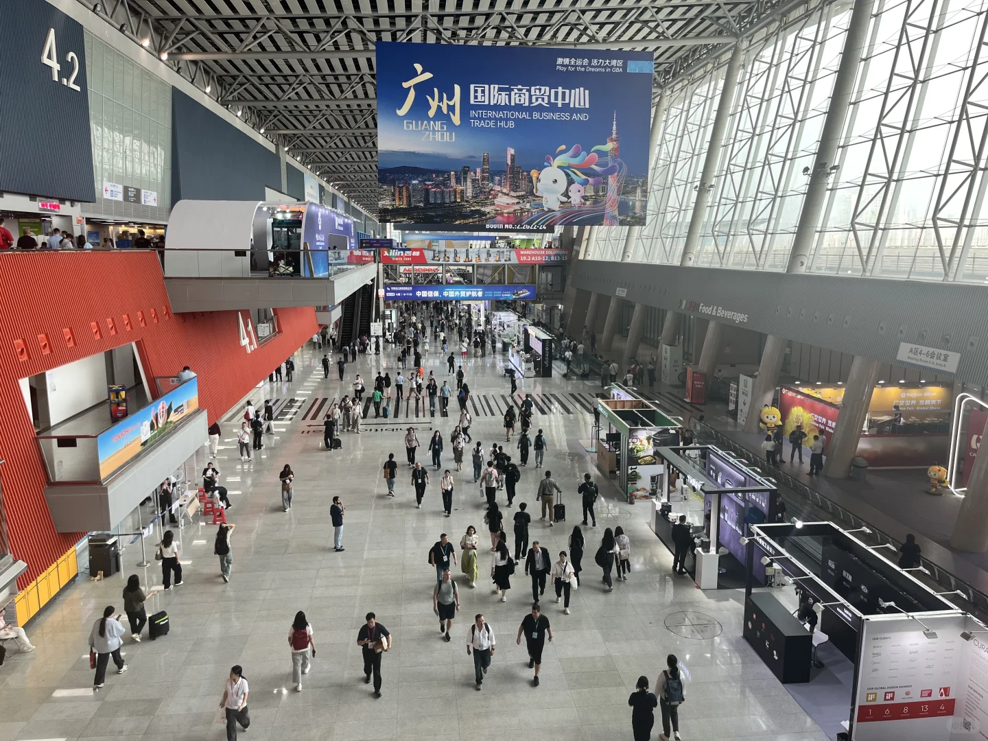 记录哈国内逛展会