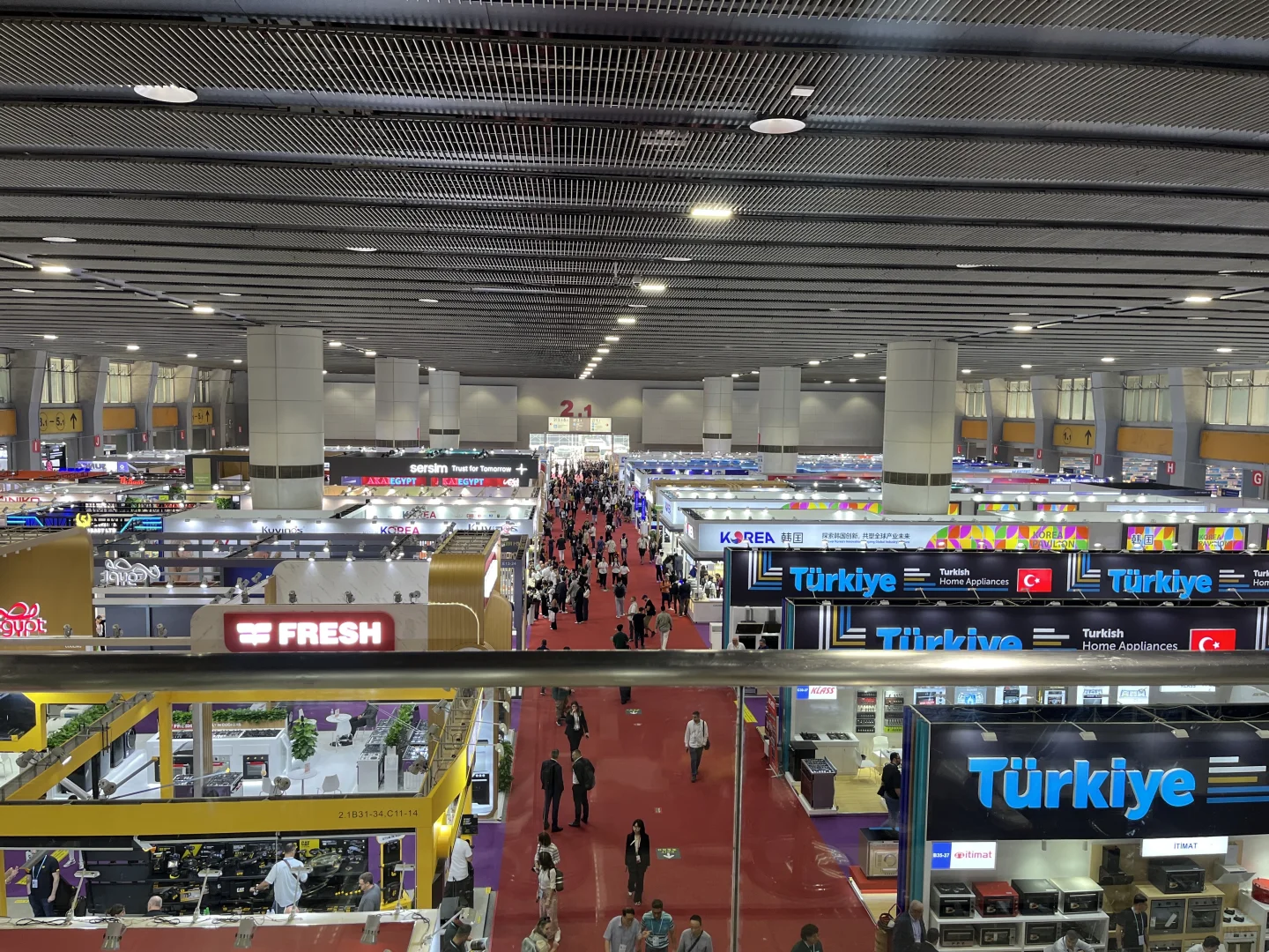 广交会开展第一天☝️