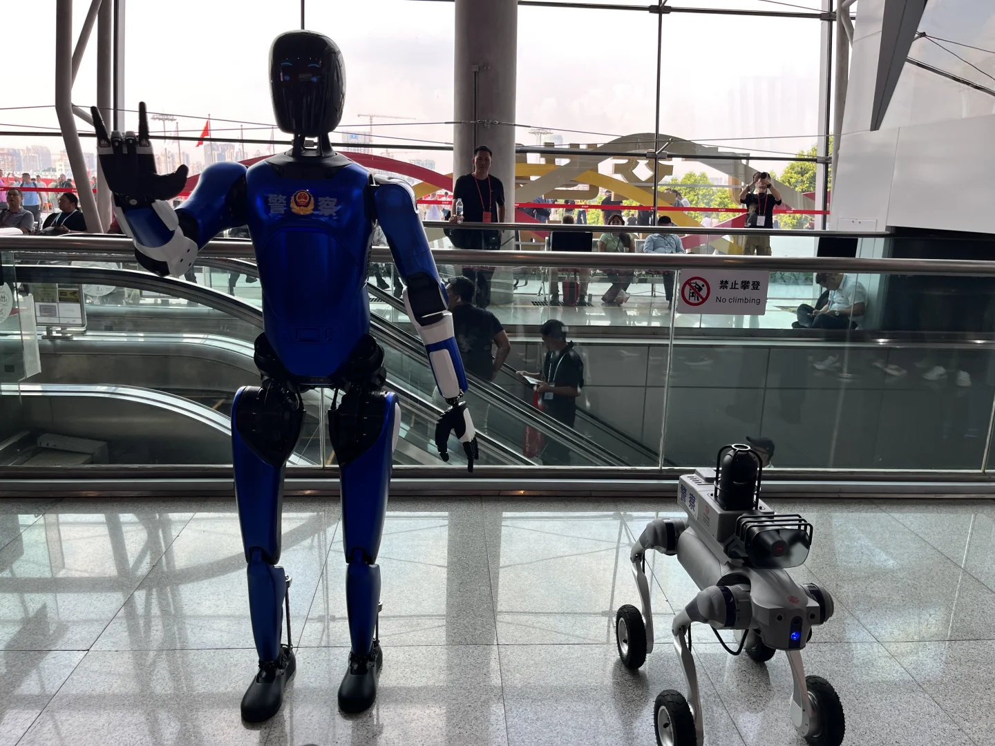 记录哈国内逛展会