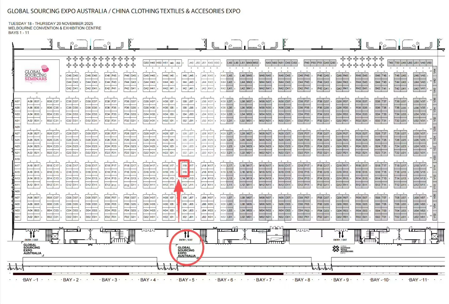 展讯-11月墨尔本服装展 有佳位 可报名