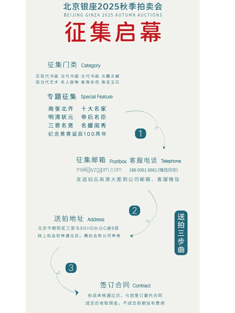 2025送拍藏品看这里，整理拍卖行征集方式
