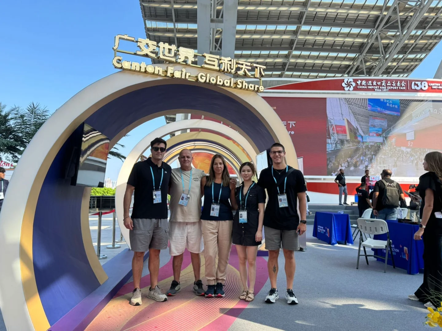 听说这届广交会很多来自阿根廷跟巴西的客户