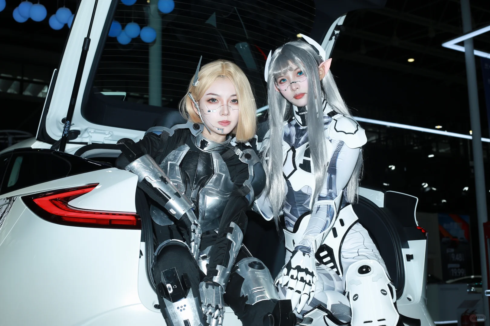 2025石家庄车展｜一汽丰田展台机械姬