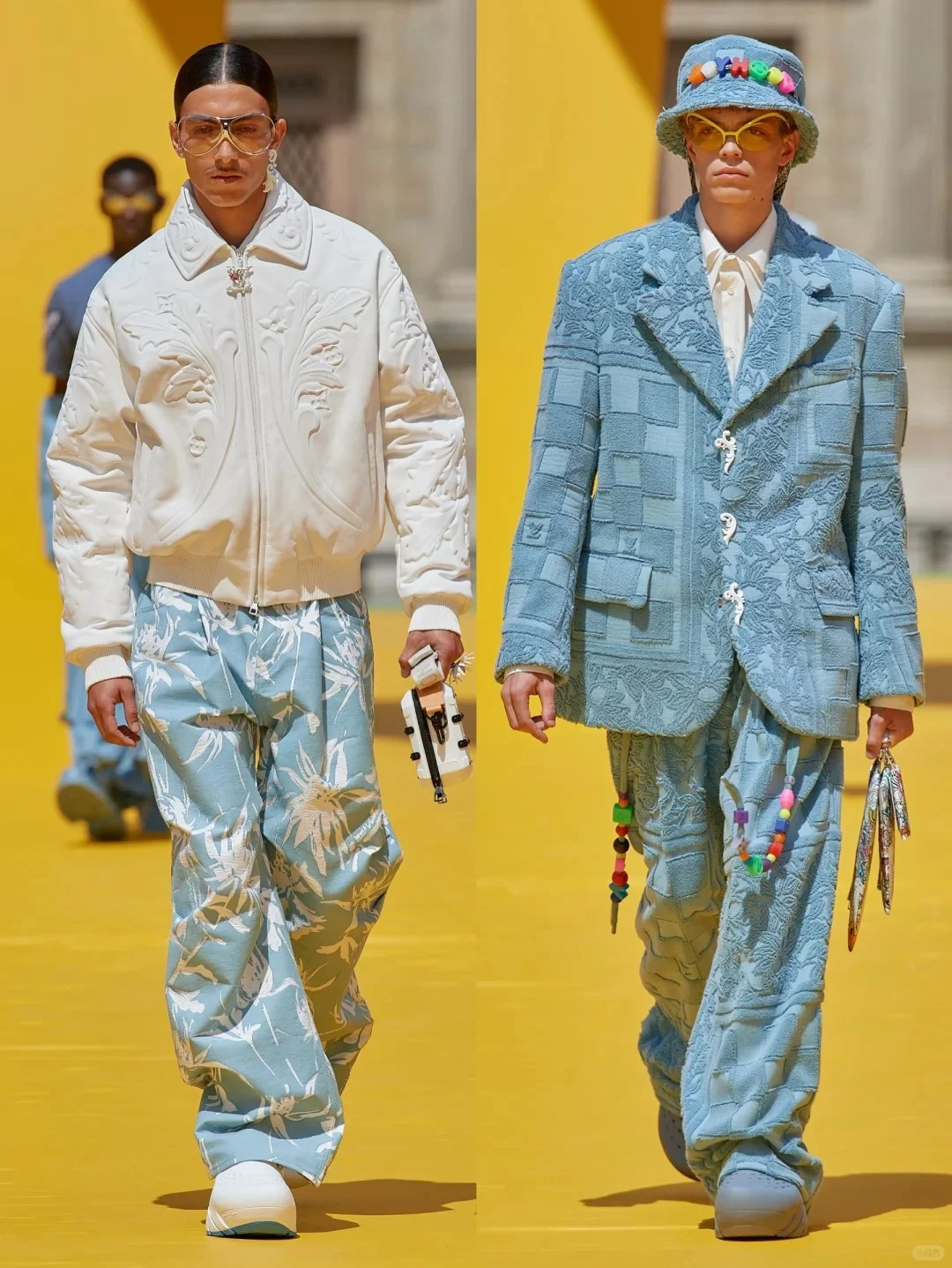 秀场色彩 | Louis Vuitton 2023春夏男装