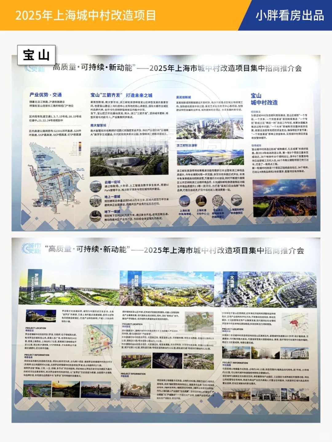 上海城中村改造集中招商!超详细资料快来看!