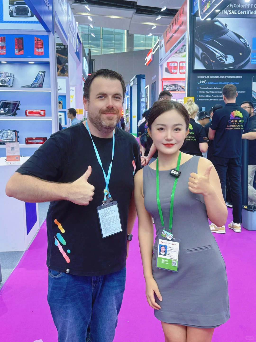 在广交会拍到人生照片，走访客户要美美哒