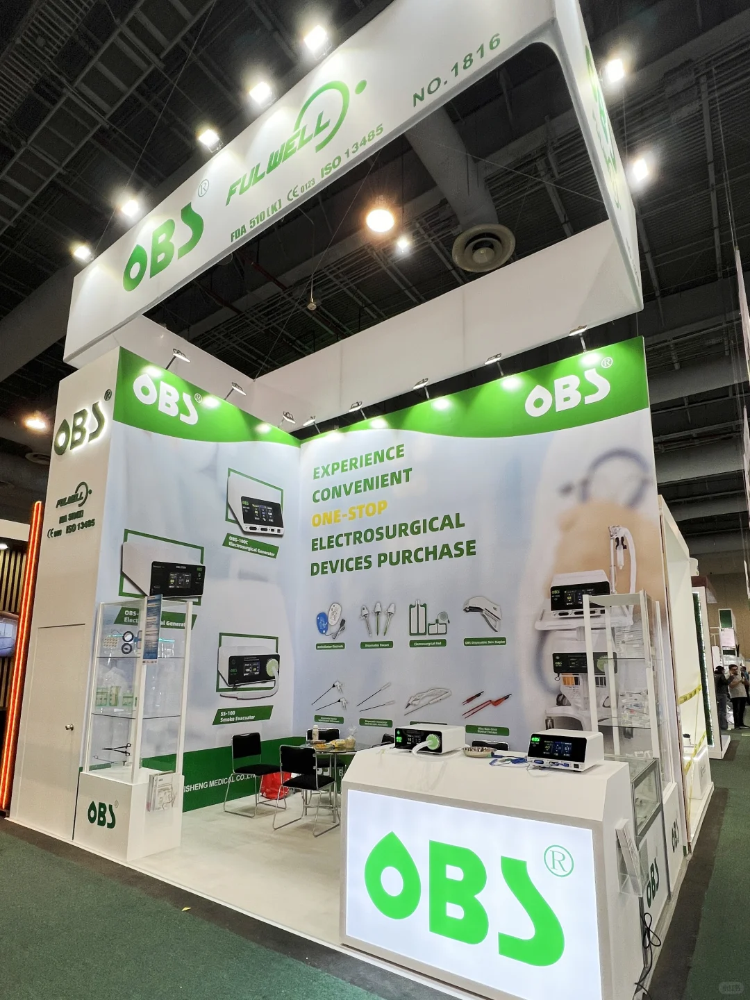 OBS百生盛装亮相墨西哥国际医疗展ExpoMed