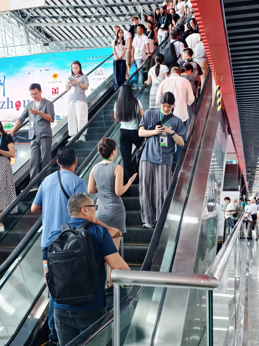 在广交会拍到人生照片，走访客户要美美哒