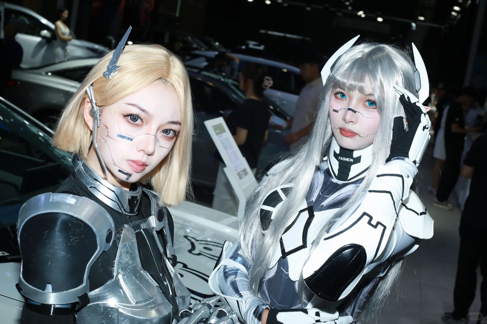 2025石家庄车展｜一汽丰田展台机械姬