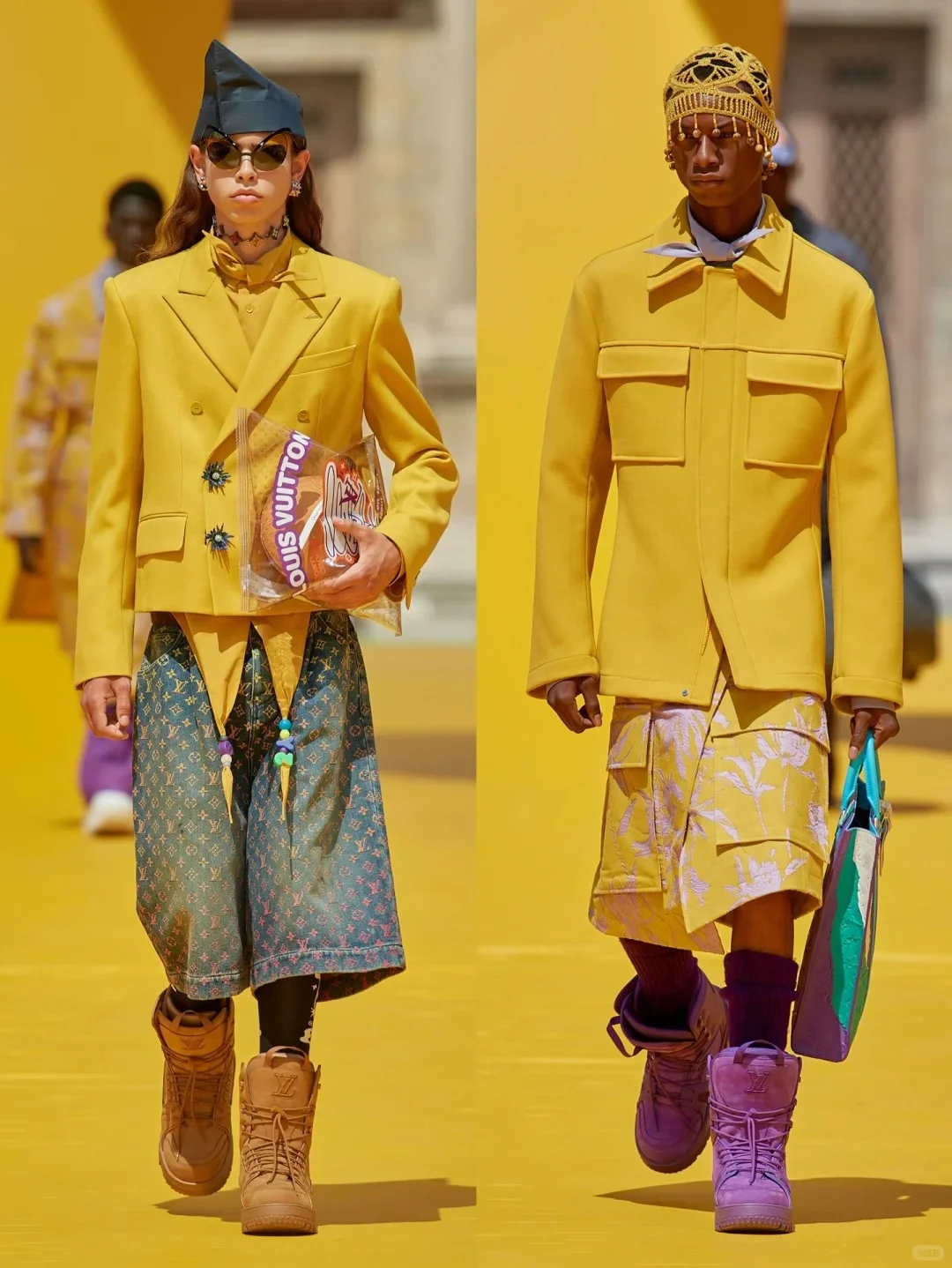 秀场色彩 | Louis Vuitton 2023春夏男装