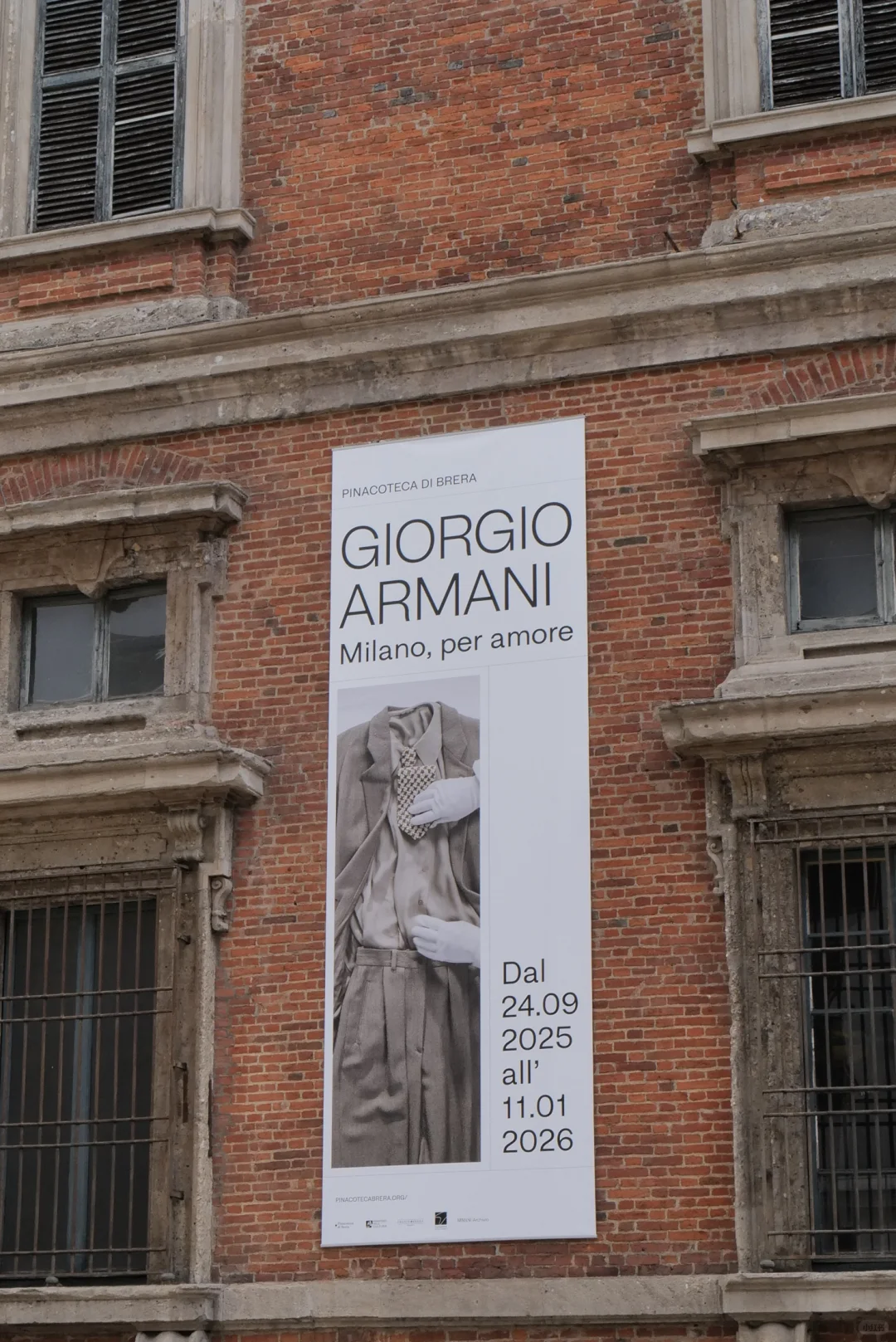 一个人旅行??在米兰为Armani纪念展落泪