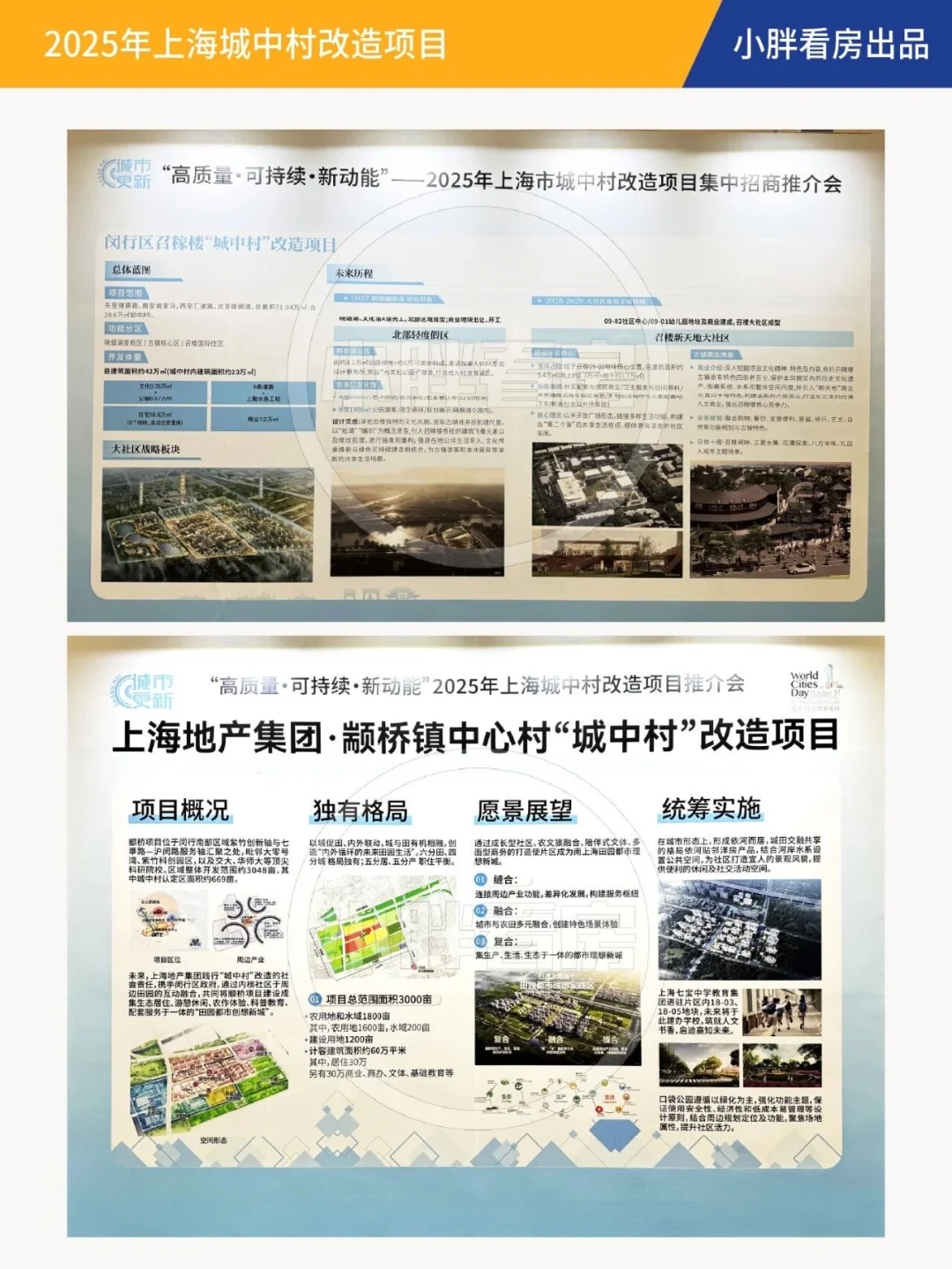 上海城中村改造集中招商!超详细资料快来看!