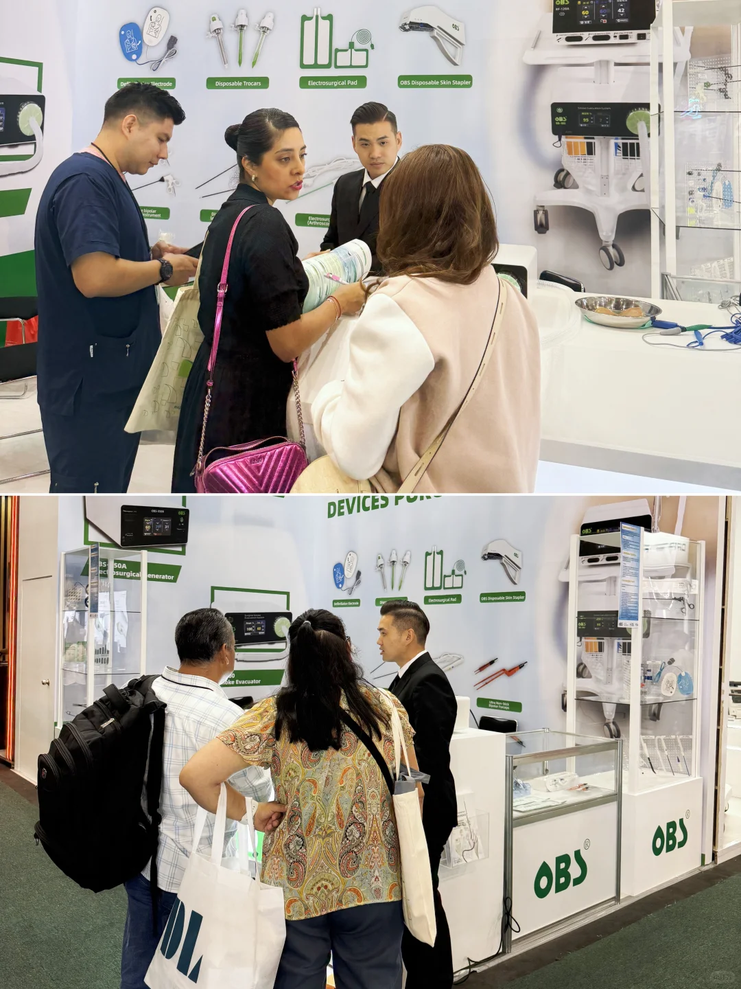 OBS百生盛装亮相墨西哥国际医疗展ExpoMed