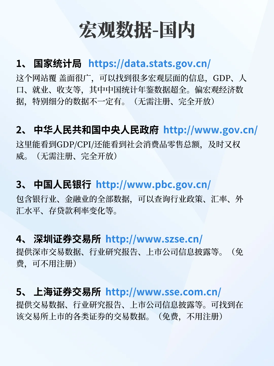 干货?｜收藏！25个免费商业调研网站