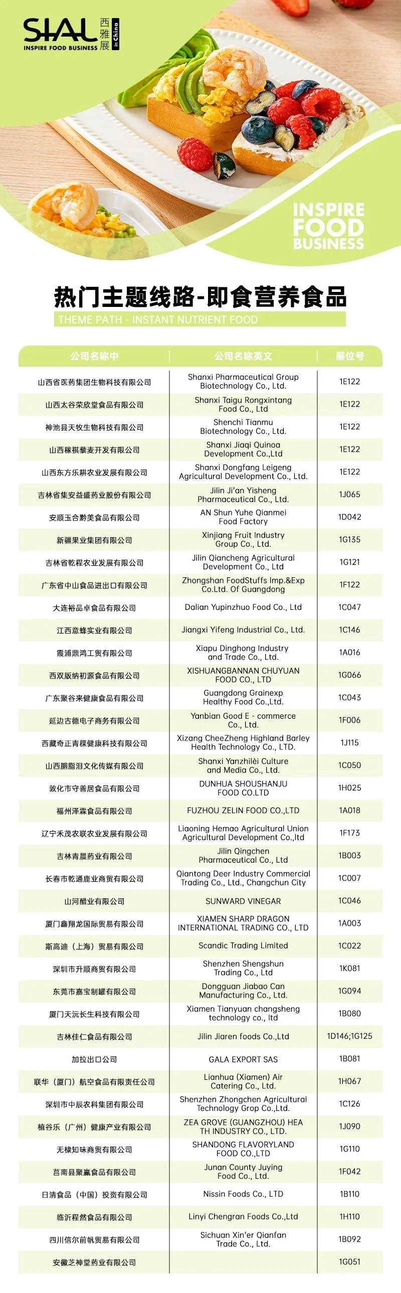 逛展攻略|SIAL 西雅国际食品和饮料展览会