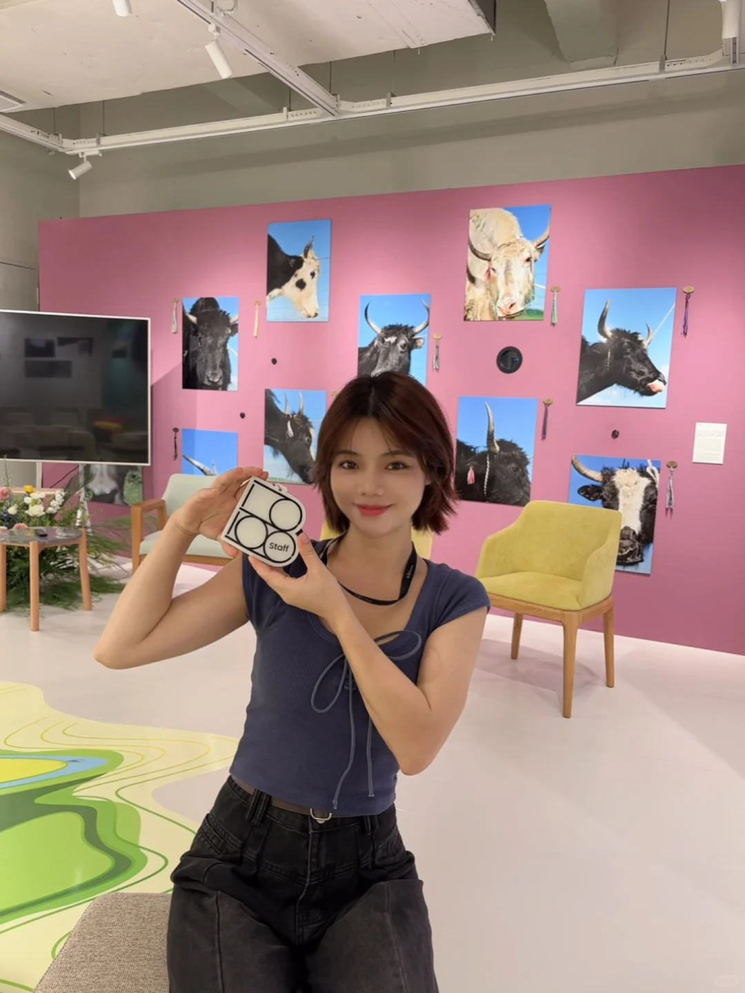 牛马的合影啦（重生之我在上海免费看展）