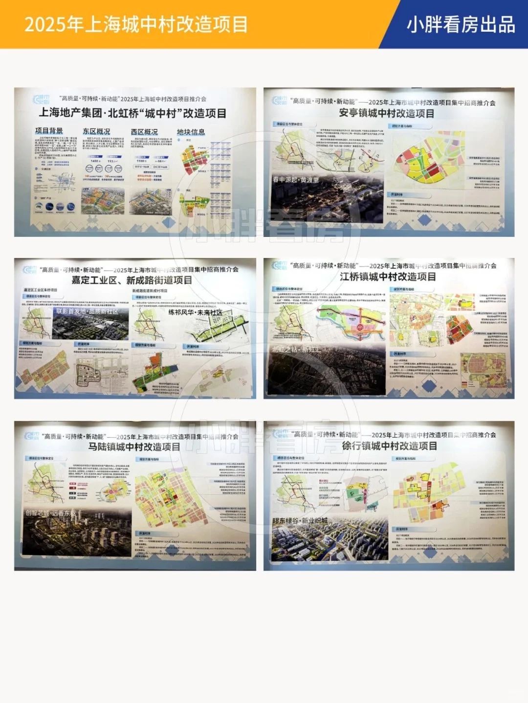 上海城中村改造集中招商!超详细资料快来看!