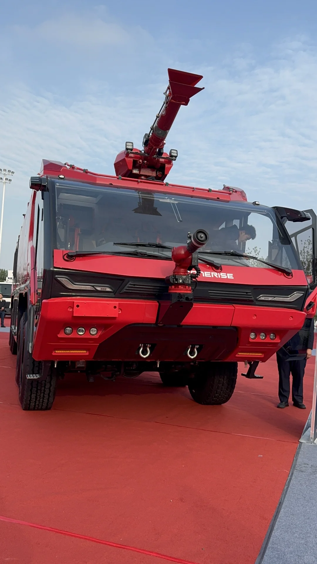 被消防设备震撼到了，可是太帅了！！！