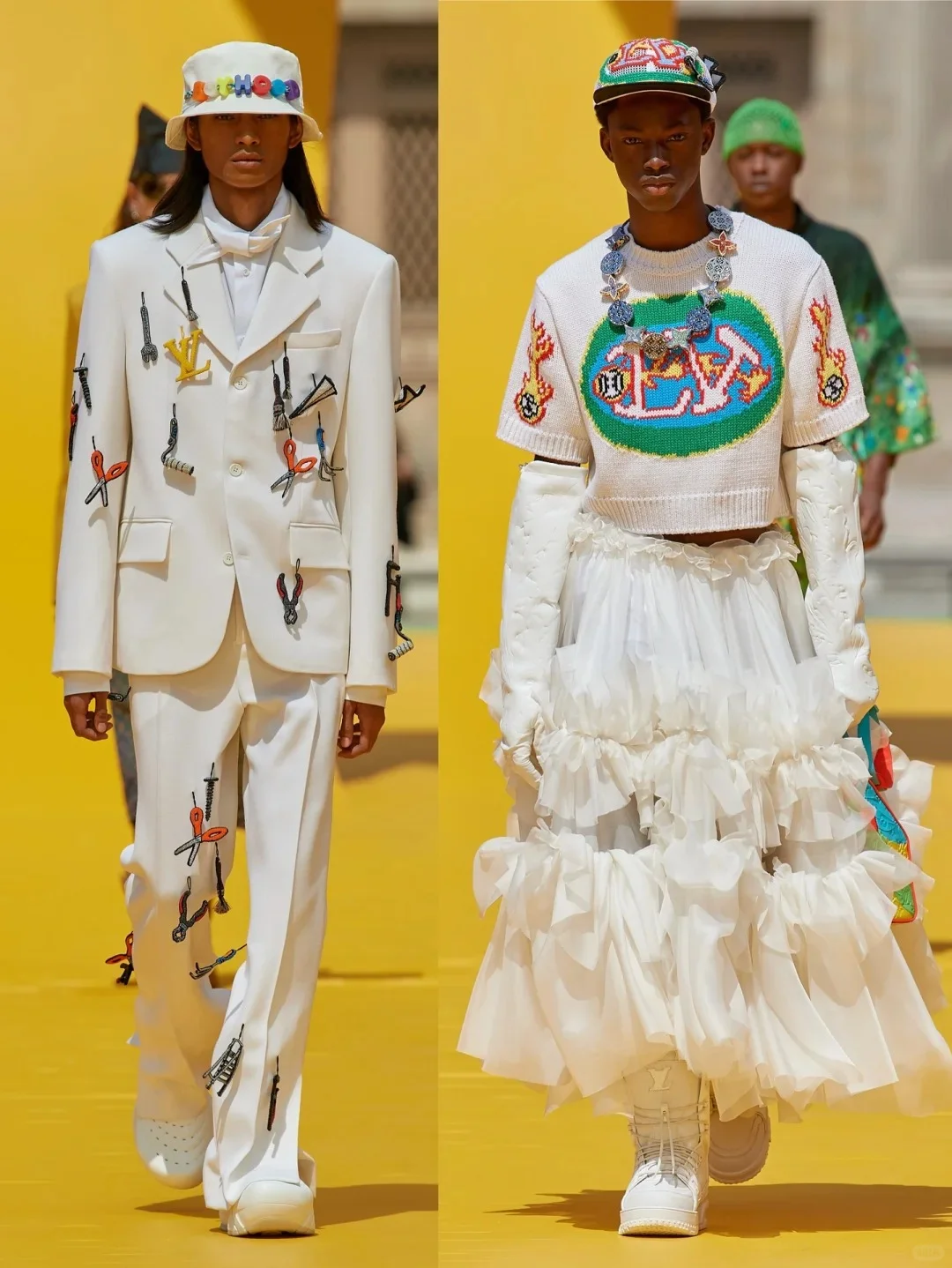 秀场色彩 | Louis Vuitton 2023春夏男装