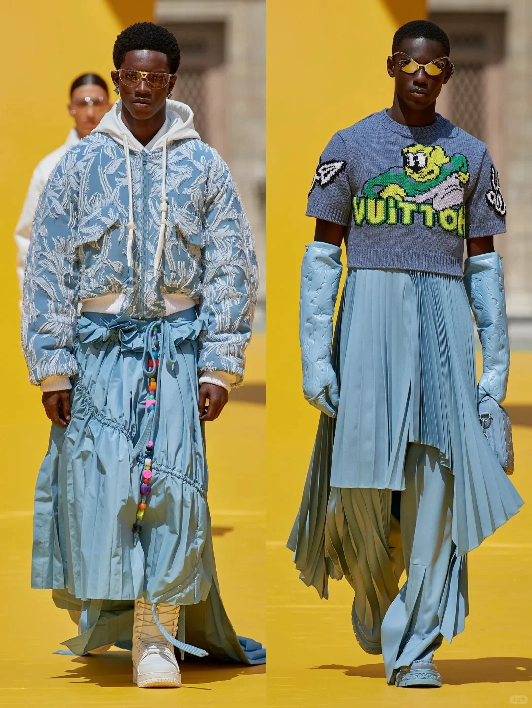 秀场色彩 | Louis Vuitton 2023春夏男装