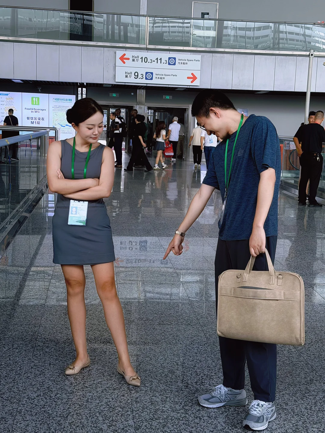 在广交会拍到人生照片，走访客户要美美哒