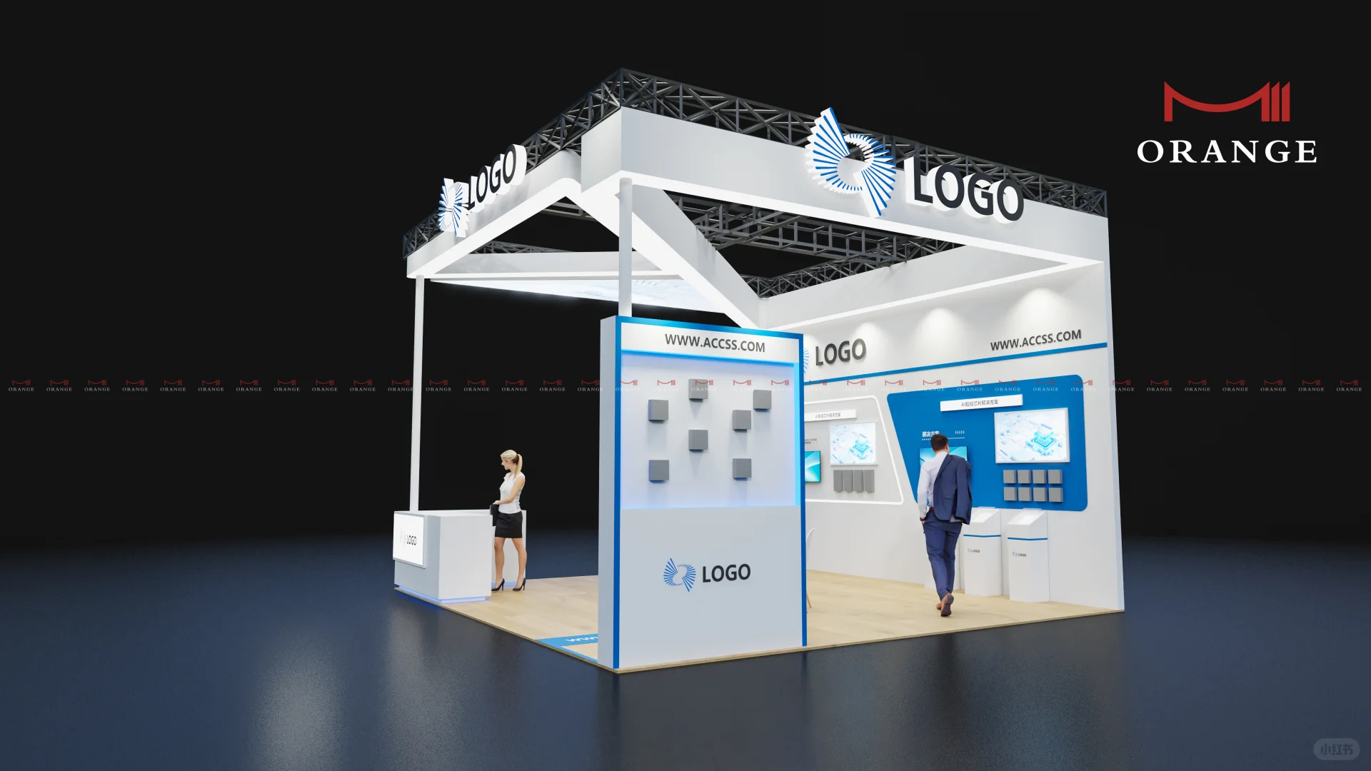 36平电子小展台