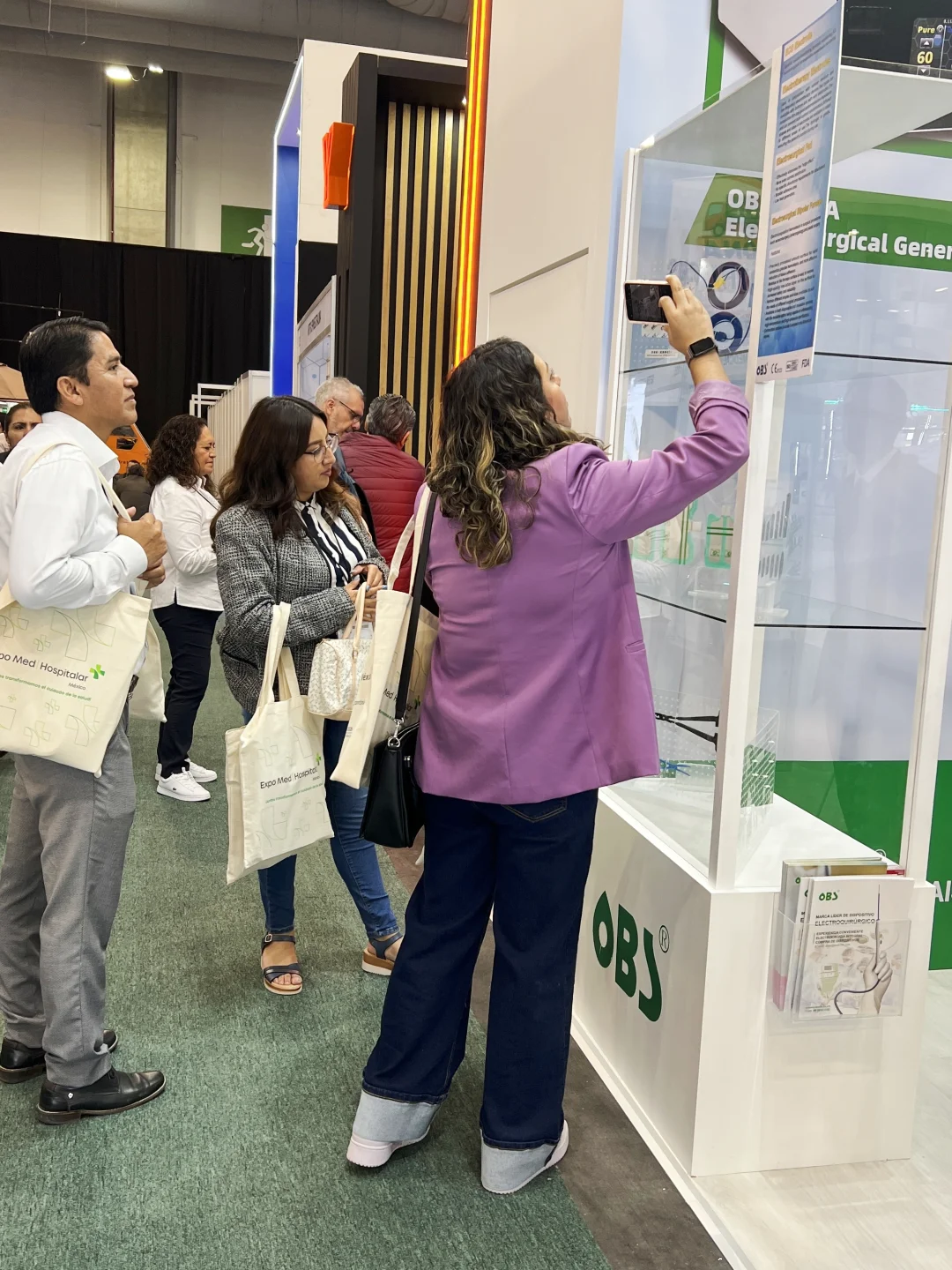 OBS百生盛装亮相墨西哥国际医疗展ExpoMed
